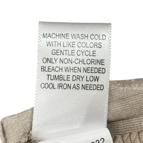 One World Live and Let Live Persian-Sand Top Sequin Size 2X Womens NWT