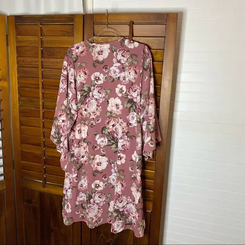 Andrée Andree Floral Tie Cardigan Duster - Image 4