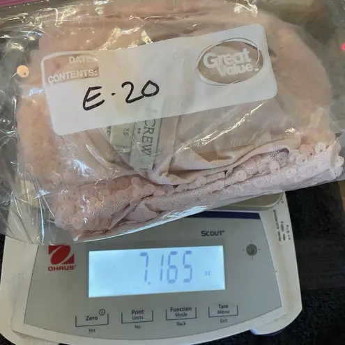 NWT J. Crew Women's XS Pink Sequin Long Sleeve Top Crewneck Casual Blouse