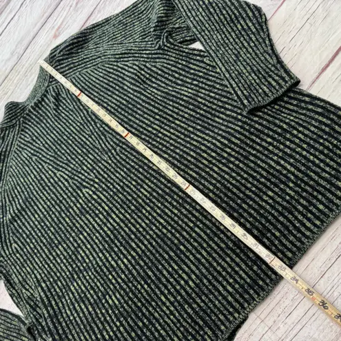 Lululemon  Cotton Cashmere Blend Sweater Wrap Green Foliage Size 18