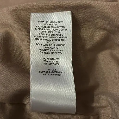 Aritzia  The Group Babaton Sherpa Black Bomber Jacket in Gold Camel thumbnail 12