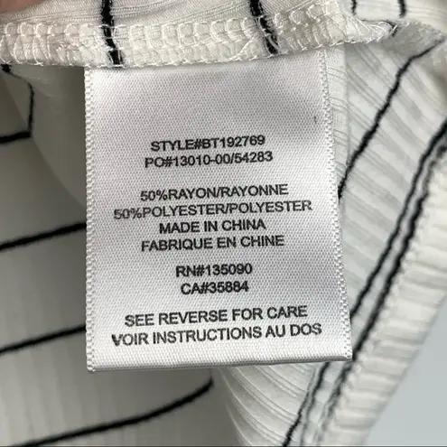 Black Swan Sylvie Ribbed Striped Tank Top