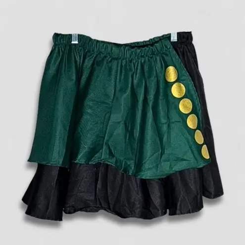 Roronoa Zoro Anime Cosplay Halloween Mini Skirt Lolita Style Green/Black sz 3XL Green