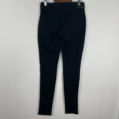 Silver Jeans Aiko Skinny Jeans Womens 25 Black Mid Rise Super Stretch Denim NEW
