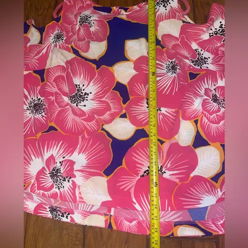 Stylus Floral Cold Shoulder Top shirt blouse