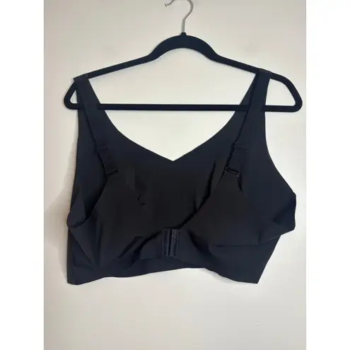 Bali 3XL Black Comfort Revolution Wirefree Shaping Crop Top Bra Size undefined