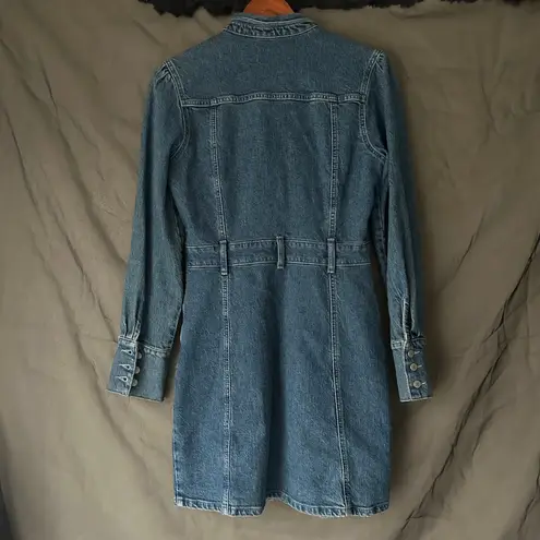 Boyish Emmet Denim Dress in Mirror Size Medium
