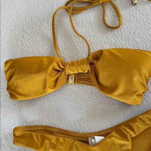 Zimmermann Wylie Halter Bikini orange. Size 0 US 4, $260