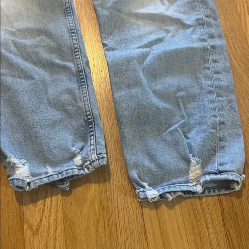 Mother Superior The Tomcat True Confessions Distressed Ankle Jeans Sz 32