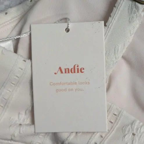 ANDIE Belmar Top Coco Bikini Triangle Swimwear Bathing Suit Twisted Size M New