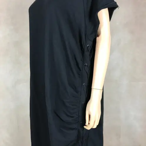 Marc New York Black Short Sleeve Sweatshirt Dress NWT 1X