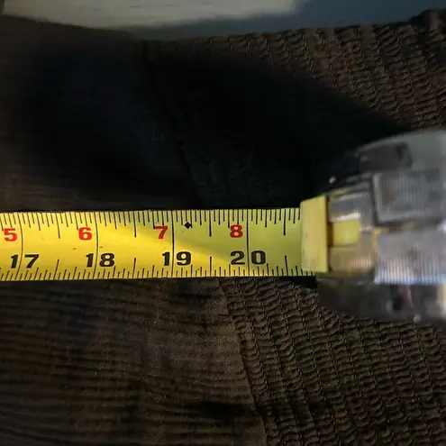 prAna Women’s Size Small Black 3/4 Sleeve Smocked A-Line Dress