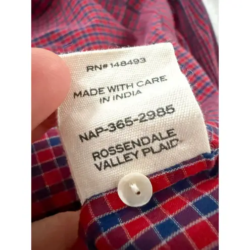 DOÊN Doen | Ranger Dress Rossendale Valley Plaid | Sz XS Red