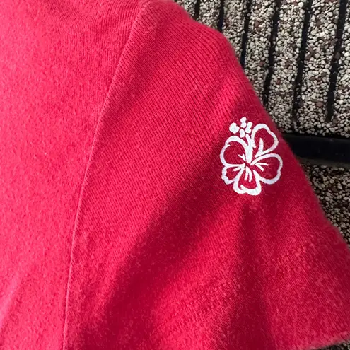 :Tilt Vintage Red Volleyball Graphic Tee Y2K West Coast Athletic T