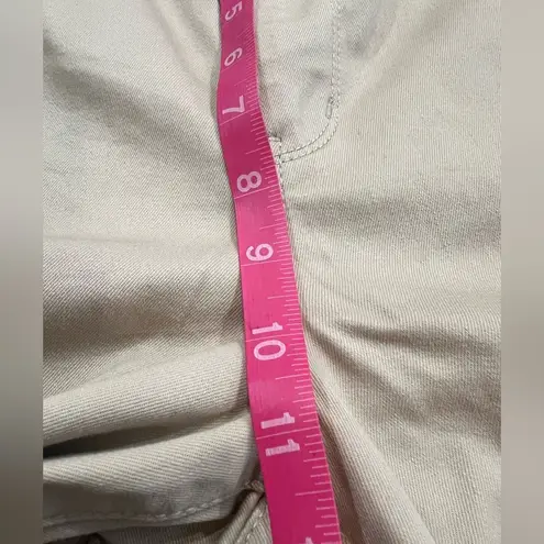 Democracy "Ab"solution Skyrise Double Side Seam Dark Linen Wide Leg Jean NWOT 10