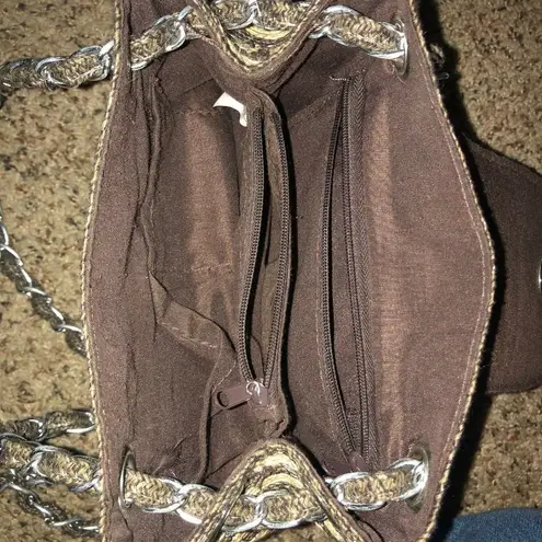 Paper Straw Small Purse Used