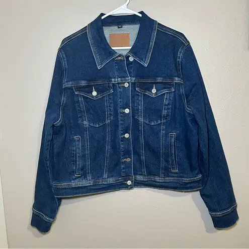 Judy Blue  Classic Dark Wash Denim Jacket Women’s Plus Size 1X
