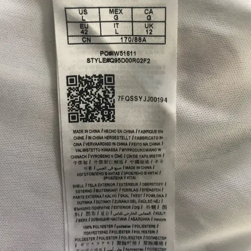 Guess  Soliana Printed Wide Leg Jumpsuit Size Large Sweetheart Neck Peep Hole - Image 9