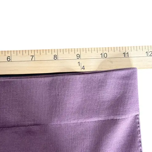 Blanqi Everyday Leggings Seamless Support Maternity Tights Purple Size Small