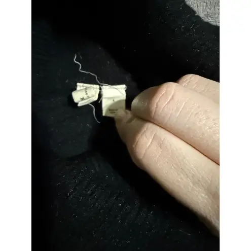 Moth Anthropologie Black Cowl Neck Long Sleeve Sweater Size Large Cozy Women