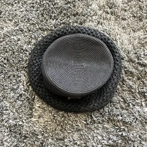 Nine West  Beach Hat in Black​​​​​