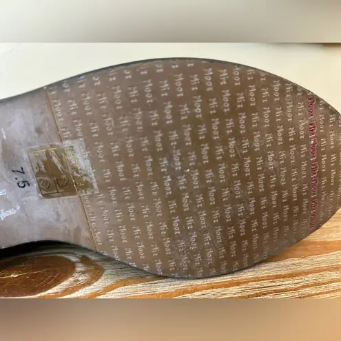 Miz Mooz | Monaco Women's Brown Leather Oxford Wingtip Lace-Up Shoes 7.5