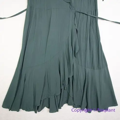 City Chic New! City Chic Fiesta Fun Maxi Dress in olive jungle green, plus size 16