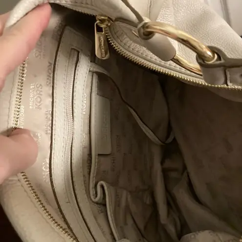 Michael Kors  HOBO LEATHER SHOULDERBAG TOTE Satchel MK SIGNATURE