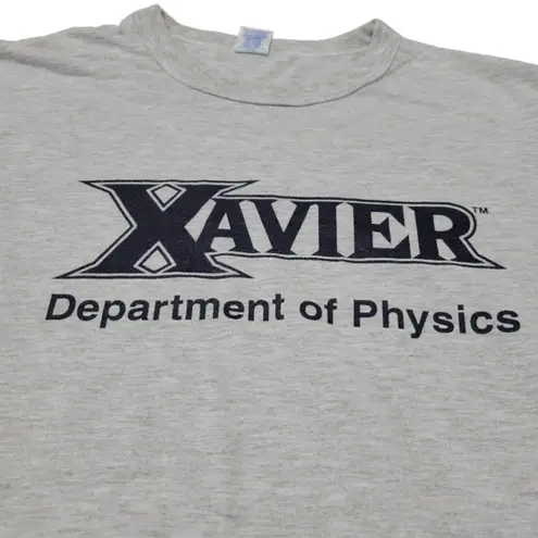 Russell Athletic Vintage  Shirt Size Large Xavier Department Of Physics T-Shirt Unisex T-Shirt