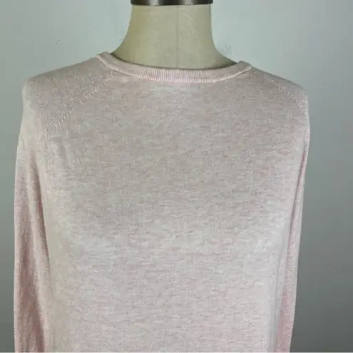 Sweaty Betty  Pink Open Back Long Sleeve Top