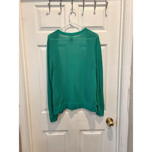 Old Navy  Open Front Cardigan Women's Large Green Cozy‎ Lounge Minimalist