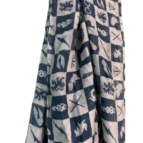 Harry Potter Icons Bioworld Scarf Checkered Pattern OSFM Collectible Gift