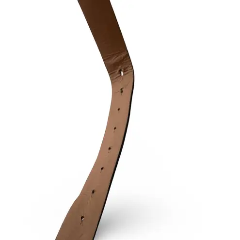 Zebra Jean Belt White