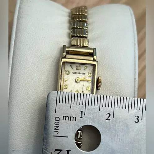 Wittnauer Geneve Rare Vintage Mechanical Ladies Watch Gold Plated Bracelet Case