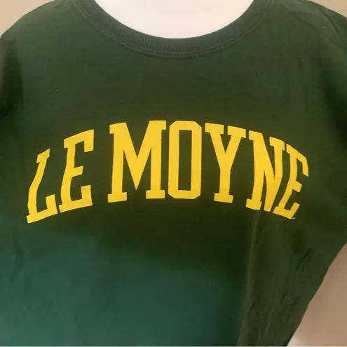 Alta Gracia Le Moyne College Green and Yellow Tee-Shirt Size XXL Suitable for Men or Women