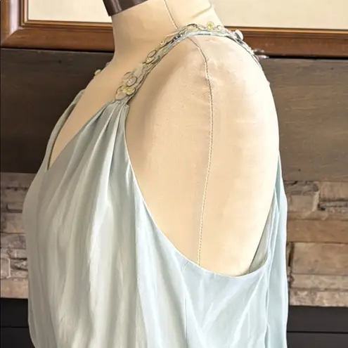 Rebecca Taylor Sleeveless Halter Midi Dress