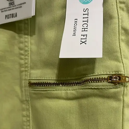 Pistola Jeans 30 Zipper Stretch Eco Friendly Limeade Stitch Fix Collab Exclusive