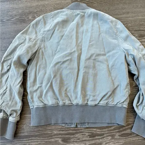 Dear John NWT Gray Bomber Jacket