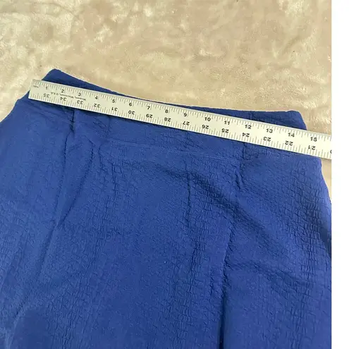 GIGI C Revolve Heidi Mini Skort Women's Large Royal Blue Textured New