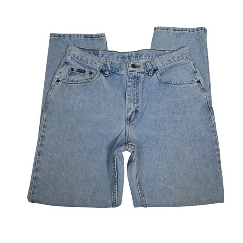 Riders By Lee Riders Womens 30 Vintage Light Wash High Waist Baggy Jeans