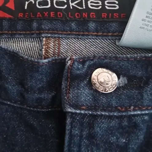 Rockies Relaxed Long Rise Cowgirl Rodeo Festival Coastal Womens Jeans 26 Blue