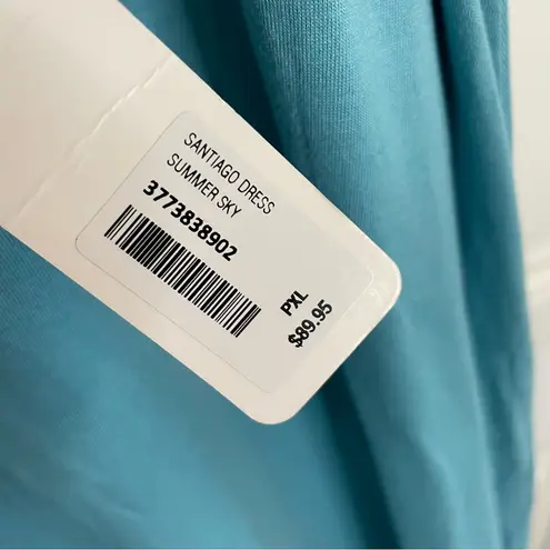 Soft Surroundings Teal NEW Sleeveless Santiago Dress Size PXL feminine chic