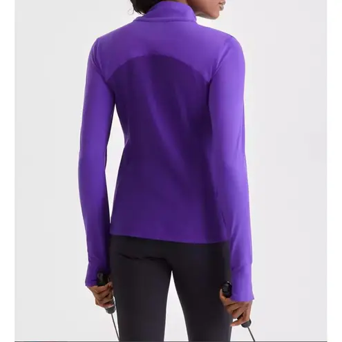 Ideology Jacket XS Purple Full Zip Athletic Running Track Activewear