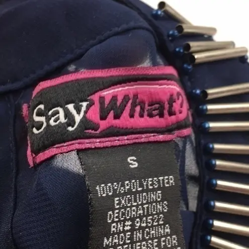 Say What? say what ladies blouse S.