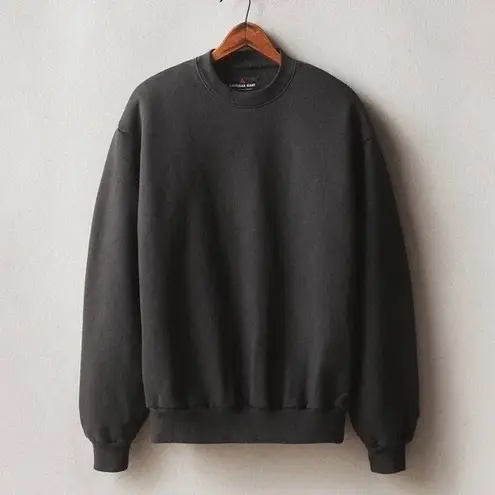 American Giant UNISEX American Vintage Crew Size XS Made In USA Black