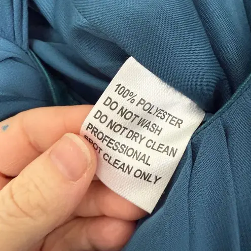 JJ's House Women’s 6 Ink Blue Maxi Dress New