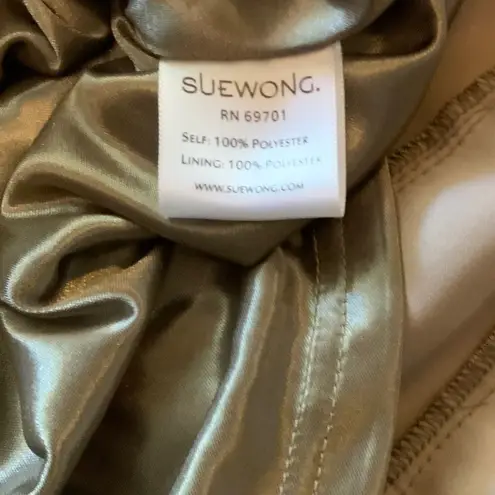 Sue Wong Nocturne Women’s 6 Beaded Ruffle Dress