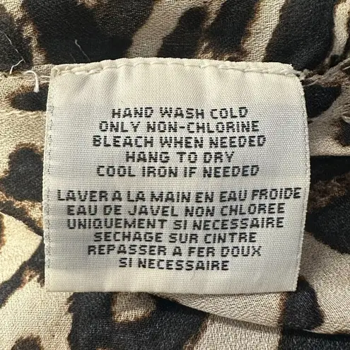 Ralph Lauren Denim & Supply | L | Leopard Animal Print Button