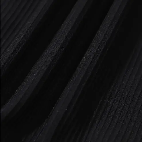 Berlook Contrast Trim Plus Size Bikini Set Black