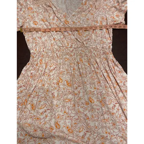 Luxology Wrap Top Popover Flutter Sleeve Knee Length Dress 2X Fall Autumn Casual - Image 8